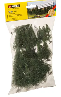 Modelltannen, 25 St., 4-10 cm