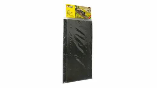 N Gleisbett-Platten, unbeschottert 3 Stück, 300 x 150 x 4 mm, passend zu 50520, 50521