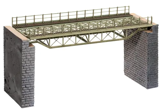 L-C Brückenfahrbahn ger. Bausatz