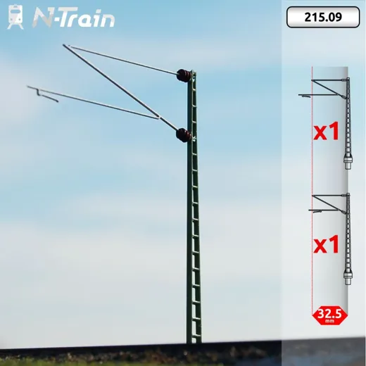 DB - Gittermasten mit Re160 Ausleger - XL (2 St.)