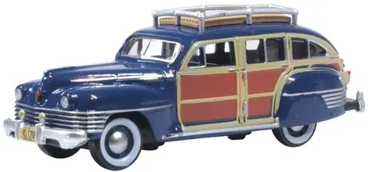 Chrysler Woody Wagon blue