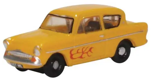 Ford Anglia '59 Yellow
