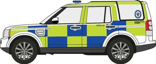 Land Rover Disc 4 Police
