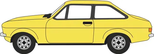 Ford Escort Mark II yello