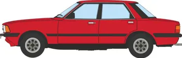 Ford Cortina Mark V red