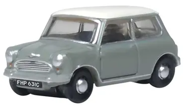 Austin Mini Cooper Grey/White