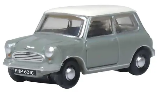Austin Mini Cooper Grey/White