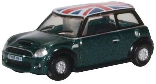 Mini Hatch brit rcg green