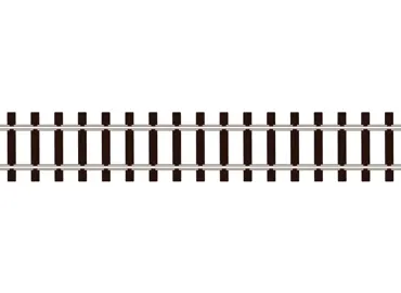 Code 80 Flexgleis m. Holzschwellen