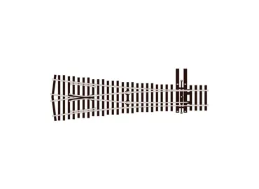 H0 Cd83 14.3° Y-Weiche, R 978 mm