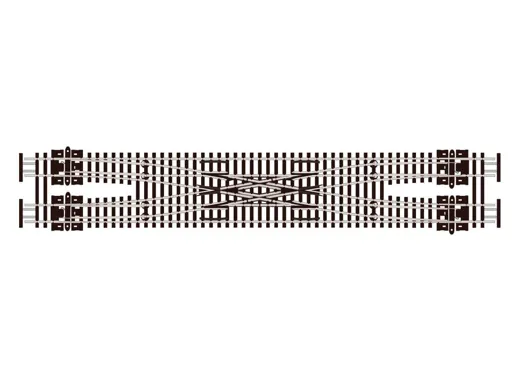 Code 55 10° Doppelte Gleisverbindung, R 511 mm