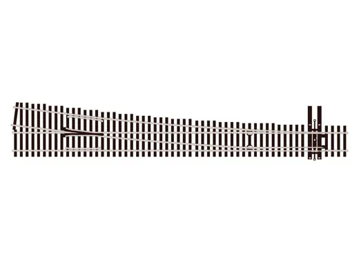 H0 Cd83 7.15° Weiche rechts, lang, R 1702 mm