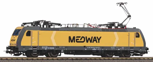 Sound-E-Lok BR 186 Medway VI Wechselstromversion, inkl. PIKO Sound-Decoder, Privatbahn