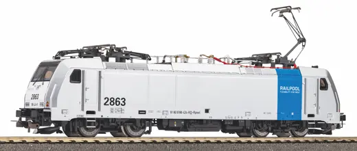 Sound-E-Lok BR 186 Railpool VI Wechselstromversion, inkl. PIKO Sound-Decoder, Privatbahn