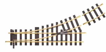 G Weiche G-WLR3 22,5°