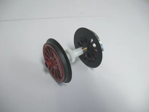 G Speichenradsatz mit Haftreifen und Zahnrad für V60 / BR 260