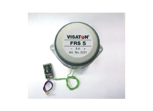 PIKO G Sound-Modul mit Lautsprecher für Schienenbus VT98/VS98