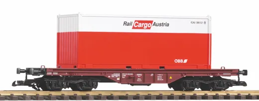 G Flachwagen ÖBB V mit 20' Container