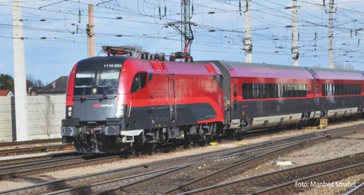 G Sound-E-Lok Taurus Rh 1116 Railjet VI, inkl. PIKO Sound-Decoder, ÖBB