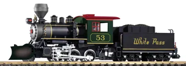 G Dampflok mit Tender Mini-Mogul WP&YR (inkl. Sound+Dampf)