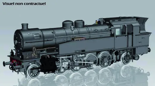 SNCF Dampflokomotive 141 TA, Ep. III, DC