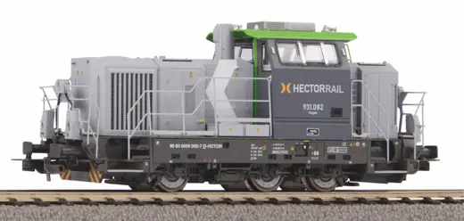 Diesellok Vossloh G6 Hector Rail VI (MTU) Wechselstromversion, Privatbahn