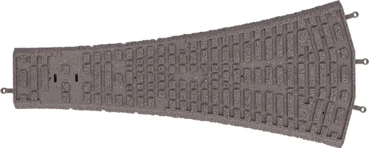 PIKO A-Gleis Bettung lose für Dreiwegeweiche W3 (VE10)