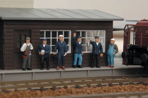 Figurenset Bahnpersonal 6-teilig
