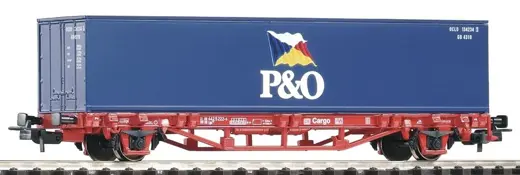 Containerwagen DB AG V 1x40' Container "P&O"