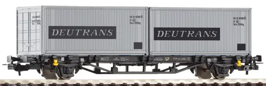 Containertragwagen Lgs579 DR IV "Deutrans"