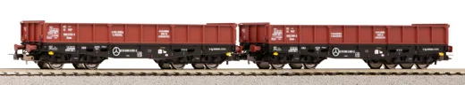 2er Set offener Güterwagen 401ZI Eams PKP V