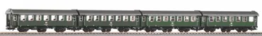 4er Set Umbauwagen "Gastarbeiter" DB IV