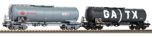 2er Set Knickkesselwg. Ermewa und GATX, Ep VI