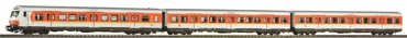 3er Set x-Wagen S-Bahn Nürnberg mit Steuerwagen DB IV