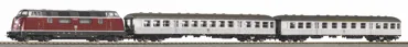 PIKO SmartControlwlan Set mit Bettungsgleis DB IV Personenzug