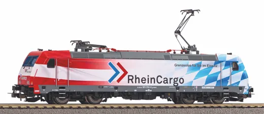 Sound-E-Lok 185.2 Grenzenlos RheinCargo VI Wechselstromversion, inkl. PIKO Sound-Decoder, Privatbahn