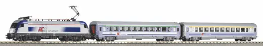 PIKO SmartControl WLAN Set mit Bettungsgleis PKP Intercity V Personenzug