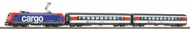 PIKO SmartControlwlan Set mit Bettungsgleis SBB VI Personenzug