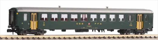 N-Personenwagen EW I-Wagen "alte Schrift" 2. Klasse SBB IV