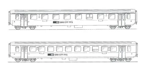 2er Set SBB NPZ EW I Wagen A+ B AS-Türen