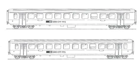 2er Set SBB NPZ EW I Wagen AB(exB)+ B AS-Türen