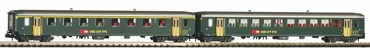 N-2er Set 2er Set EW I-Wagen 1. Klasse und 2. Klasse SBB IV