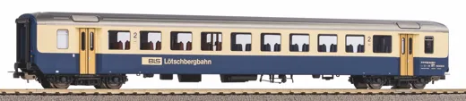 EW I-Wagen 2. Klasse Wortschrift BLS IV, Privatbahn