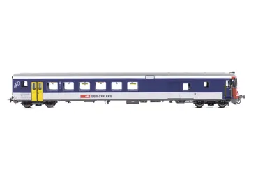 Zum Anfang der Bildgalerie springen SBB Steuerwagen EW II BDt 925-7 NPZ-Lackierung, Ep. V, ACC