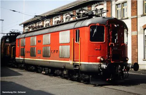 SBB E-Lok Re 4/4 1. Serie Rot DC-Sound EP.IV