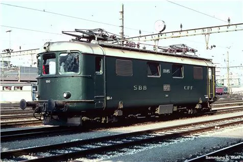 SBB E-Lok Re 4/4 2. Serie grün DC-Sound EP. IV