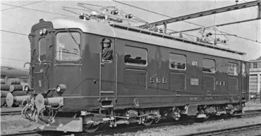 SBB E-Lok Re 4/4 I 1.Serie 401 Ursprung,ACS Ep III