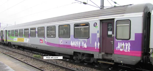 SNCF 2 Personenwagen 1. und 2. Klasse Intercités RÉMI, VI