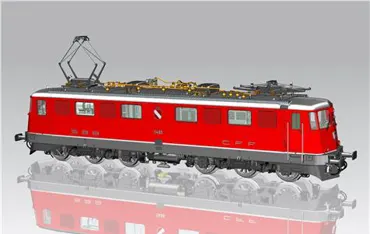 SBB E-Lok Ae 6/6 11485 THUN, rot, DCS Ep.V