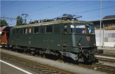 SBB E-Lok Ae 6/6 11465 Oerlikon, grün Ep.V, DCS